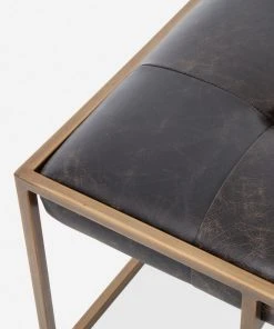 Lulu And Georgia Furniture Olwina Square Leather Coffee Table