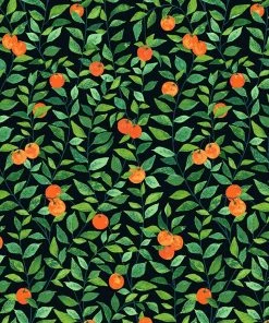 Lulu And Georgia Orange Crush Wallpaper By Nathan Turner Walls