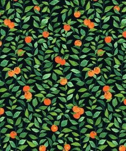 Lulu And Georgia Orange Crush Wallpaper By Nathan Turner Walls
