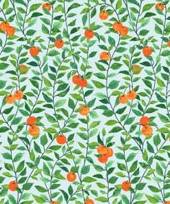 Lulu And Georgia Orange Crush Wallpaper By Nathan Turner Walls