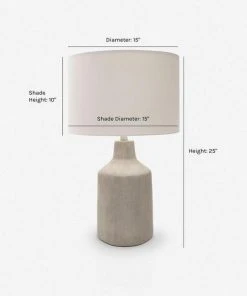 Lulu And Georgia Orine Table Lamp Earth Tones