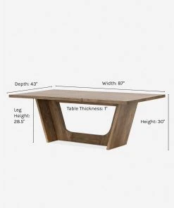 Lulu And Georgia Palmera Dining Table Furniture