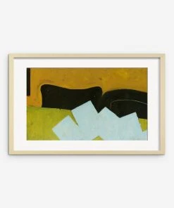 Lulu And Georgia 'Papers On A Table' Print By Brant Gordon