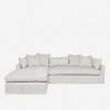 Lulu And Georgia Furniture Parque Slipcover Sectional Sofa