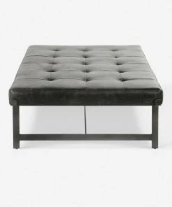 Lulu And Georgia Patrizia Leather Coffee Table