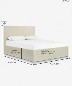 Lulu And Georgia Élan Byrd Collection Paxton Slipcover Bed