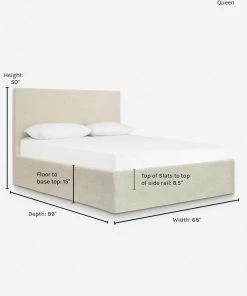 Lulu And Georgia Élan Byrd Collection Paxton Slipcover Bed