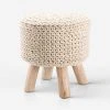 Lulu And Georgia Curved + Rounded Petit Trou Stool