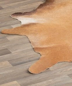 Lulu And Georgia Cinnamon One-Of-A-Kind Hide Rug