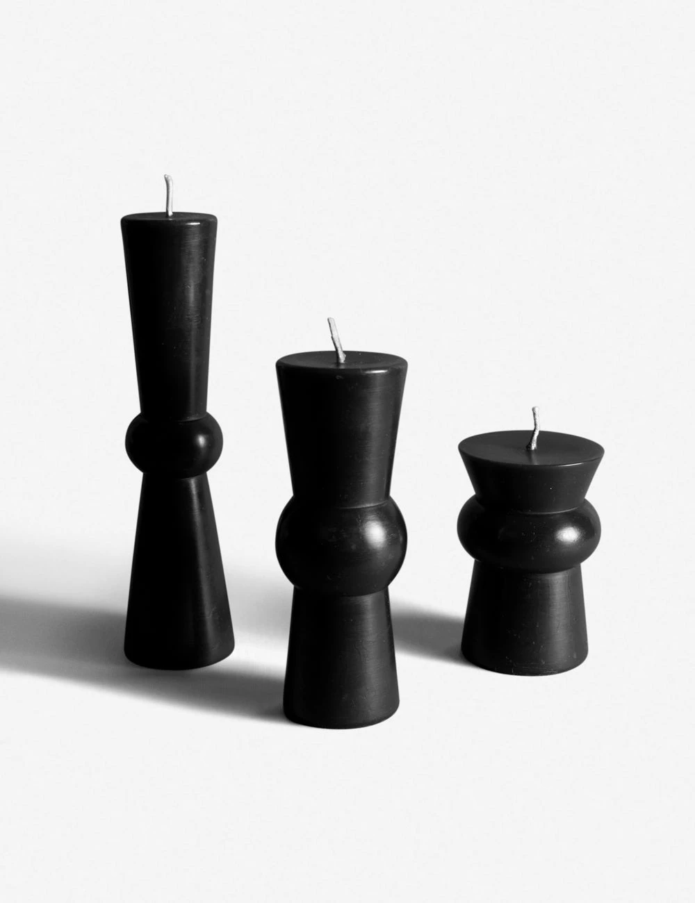 pillarblk_set.jpg Lulu And Georgia Wren Pillar Candle