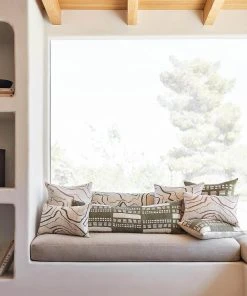 Lulu And Georgia Artful Proportions Collection Stonewalk Pillow By Élan Byrd