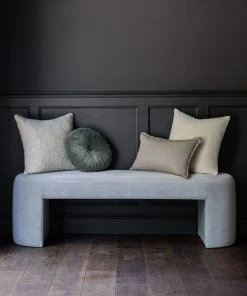 Lulu And Georgia Monroe Velvet Round Pillow Curved + Rounded