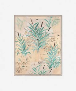 Lulu And Georgia 'Les Roseaux' Print By Paule Marrot Walls