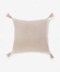 Lulu And Georgia Pom Pom At Home Bianca Pillow Mossy Greens