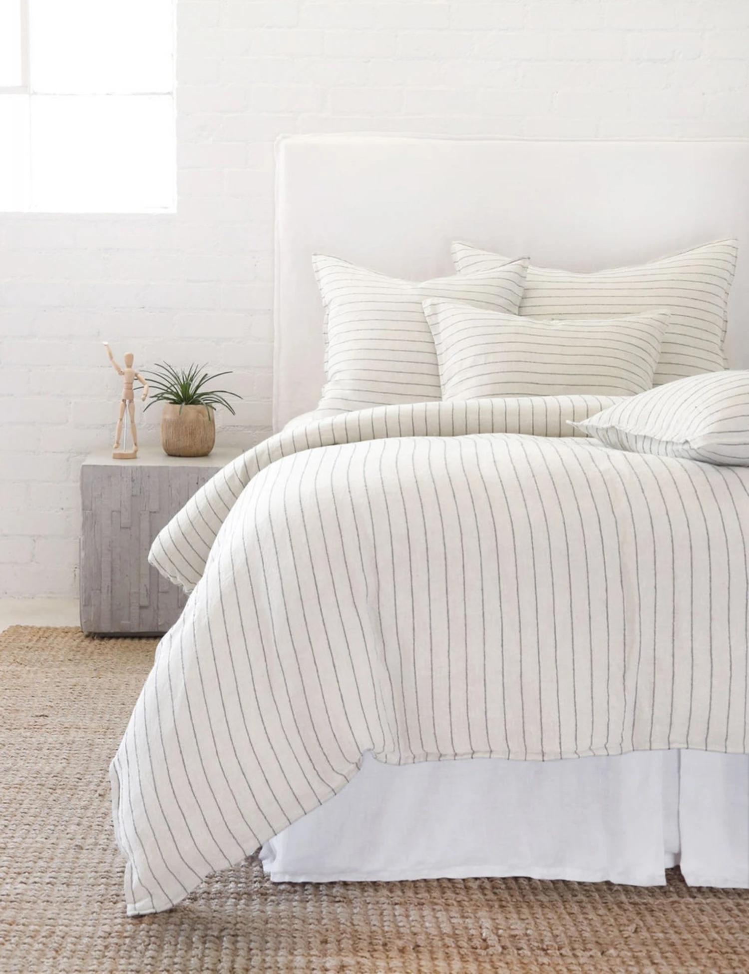 pom-pom-at-home-blake-duvet-cream-and-gray_1_1.jpg Lulu And Georgia Bed + Bath Pom Pom At Home Blake Duvet