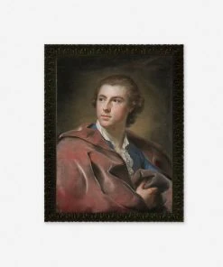 Lulu And Georgia 'Portrait Of William Burton Conyngham' Wall Art By Anton Raphael Mengs Earth Tones