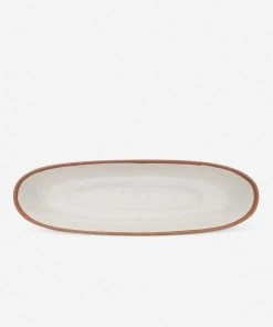 Lulu And Georgia Tara Melamine Long Oval Serving Bowl Outdoor Collection