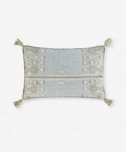 Lulu And Georgia Sylvia Lumbar Pillow Muted Pastels