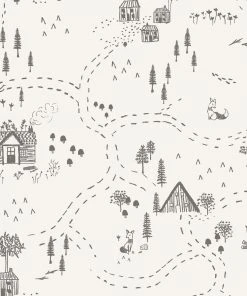 Lulu And Georgia Rylee + Cru Through The Woods Wallpaper Swatch