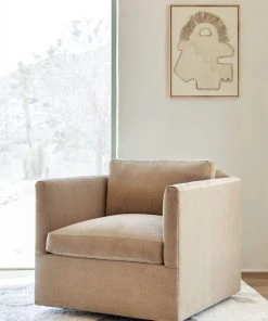 Lulu And Georgia Élan Byrd Collection Lotte Swivel Chair