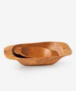 Lulu And Georgia Vintage Natural Dough Bowl 3 Lulu And Georgia Vintage Natural Dough Bowl