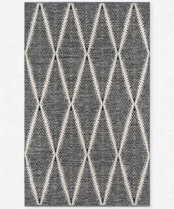Lulu And Georgia Outdoor Collection Erin Gates River Beacon Indoor / Outdoor Rug Black