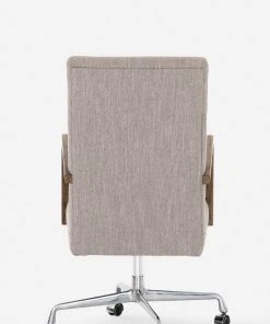 Lulu And Georgia Bouclé + Textural Fabric Camden Office Chair 4 Lulu And Georgia Bouclé + Textural Fabric Camden Office Chair