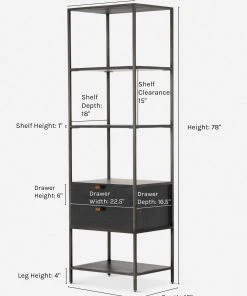Lulu And Georgia Rosamonde Bookcase Furniture