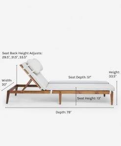 Lulu And Georgia Rosen Indoor / Outdoor Chaise