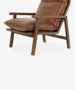 Lulu And Georgia Furniture Rowena Leather Accent Chair