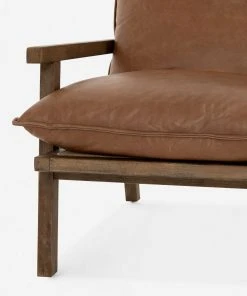 Lulu And Georgia Furniture Rowena Leather Accent Chair