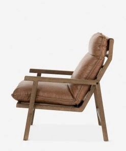 Lulu And Georgia Furniture Rowena Leather Accent Chair