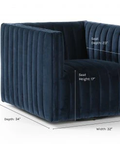 Lulu And Georgia Roz Swivel Chair