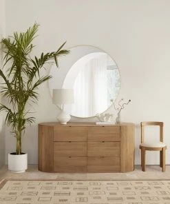 Lulu And Georgia Saba Round Mirror