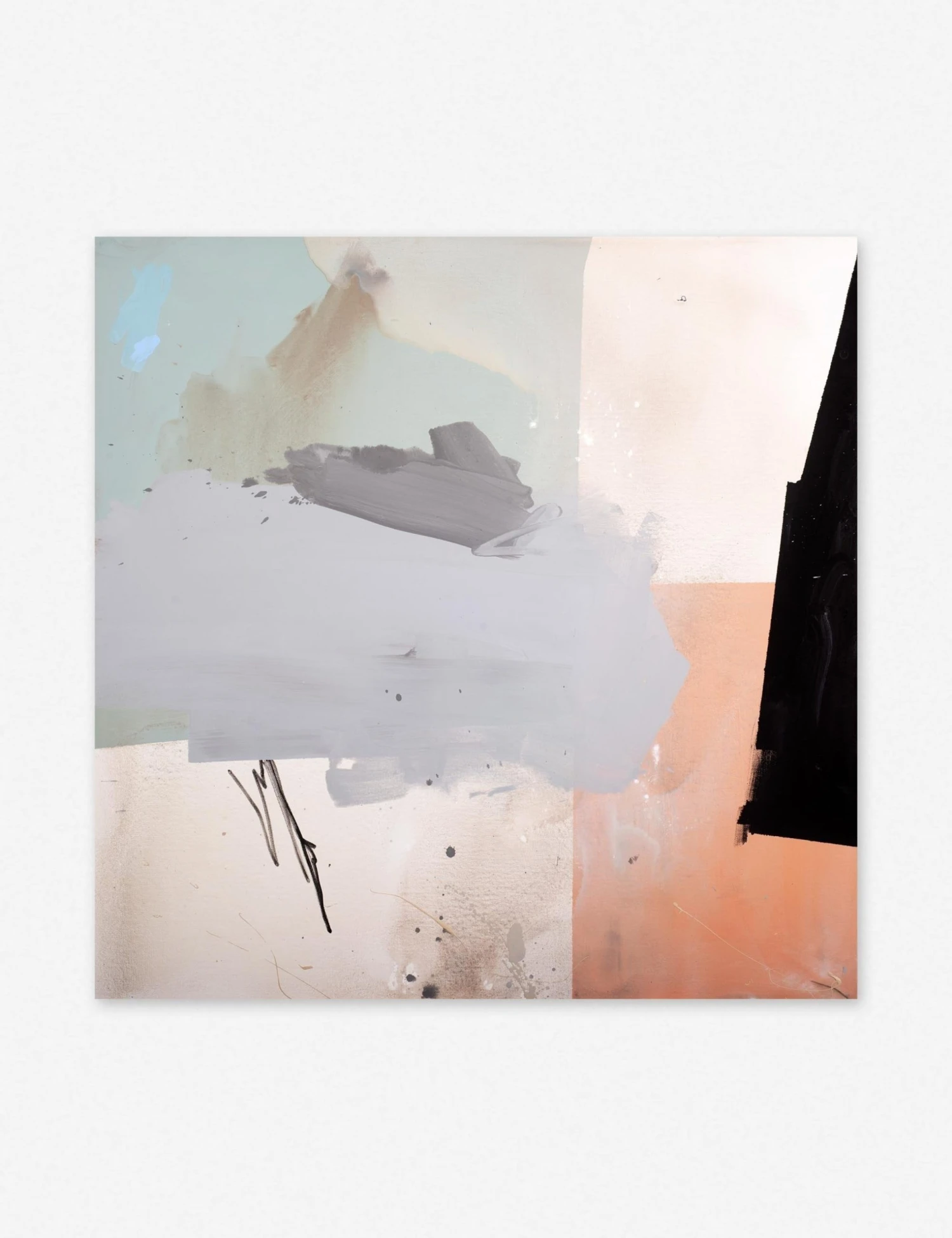 sarah_white_white_wood_4_-_unframed_dfac7726-4a5c-4b1b-a13c-ae6ace1d6446.jpg Lulu And Georgia 'White Wood 4' Print By Sarah White Muted Pastels