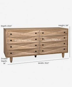 Lulu And Georgia Furniture Sen 8-Drawer Dresser