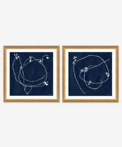 Lulu And Georgia 'Strawberry Vine' Prints (Set Of 2) Walls