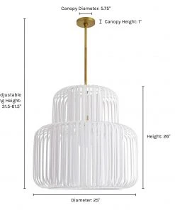 Lulu And Georgia Lighting Arteriors Shae Pendant Light