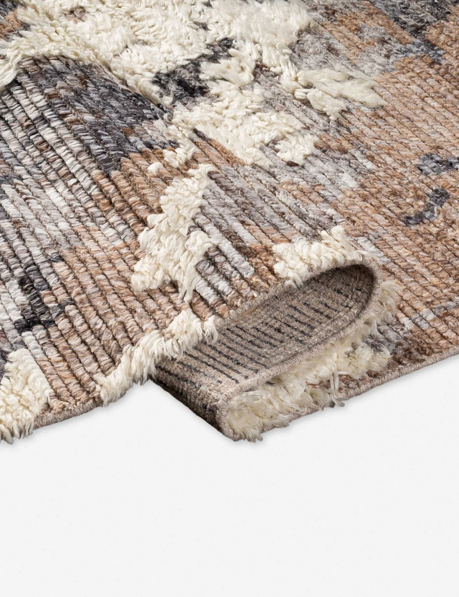 soc2300-fold_5e2adad0-f505-4923-91e8-6381297a3e8b.jpg Lulu And Georgia Dasia Moroccan Shag Rug Earth Tones