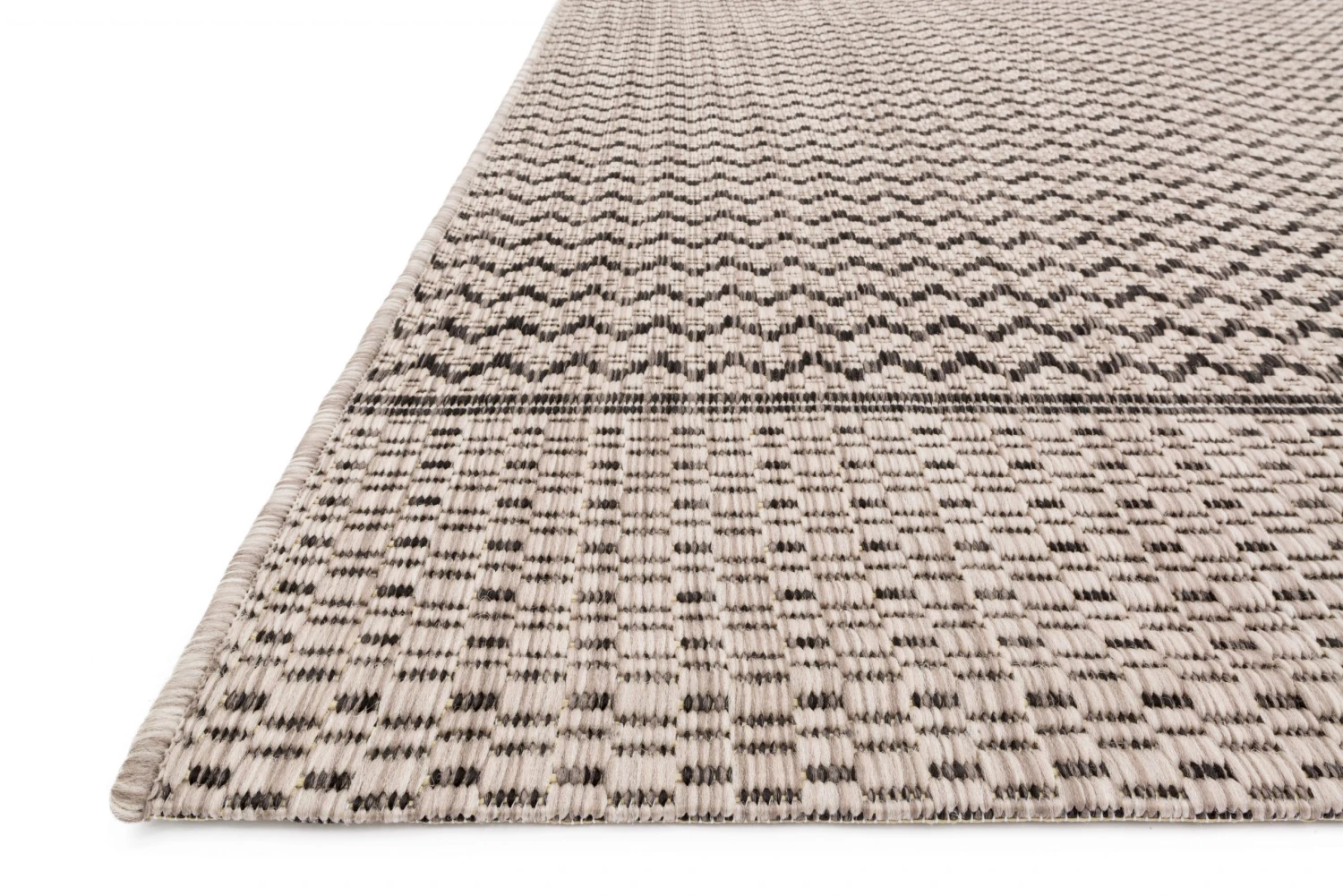 sonya-indoor-outdoor-rug-grey-and-black_1_1.jpg Lulu And Georgia Sonya Indoor / Outdoor Rug Outdoor Collection