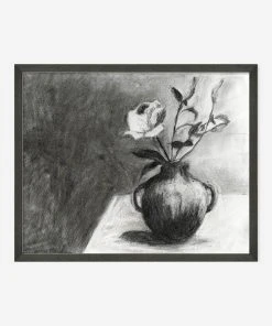 Lulu And Georgia 'Still Life With Flowers' Wall Art By ZBC House