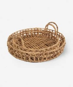 Lulu And Georgia Derina Round Trays (Set Of 2)