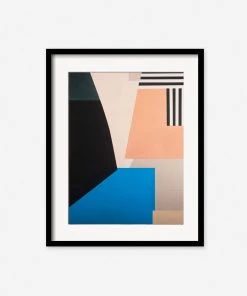 Lulu And Georgia 'White Wood 2' Print By Sarah White