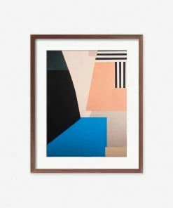 Lulu And Georgia 'White Wood 2' Print By Sarah White