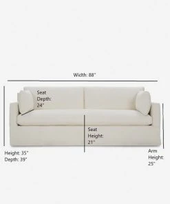 Lulu And Georgia Furniture Myla Slipcover Sofa