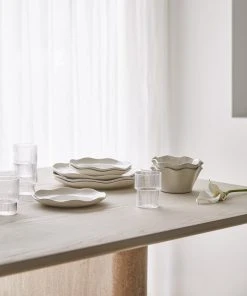 Lulu And Georgia Rian Ripple Glassware (Set Of 4)