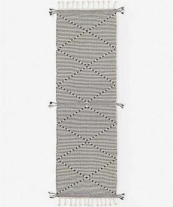 Lulu And Georgia Taza Rug, Black Rugs