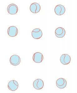 Lulu And Georgia Tennis Balls Wallpaper By Clare V., Sky