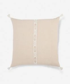Lulu And Georgia Pillows + Throws Mabel Linen Pillow