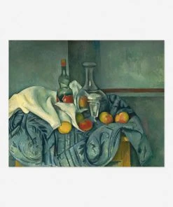Lulu And Georgia Walls 'The Peppermint Bottle' Print By Paul Cézanne